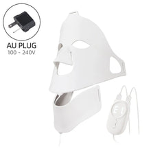Silicone LED Facial Mask 7 Colors Photon Beauty Face Neck Care Mask Skin Whitening Skin Rejuvenation mascara faciales led