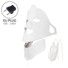 Silicone LED Facial Mask 7 Colors Photon Beauty Face Neck Care Mask Skin Whitening Skin Rejuvenation mascara faciales led