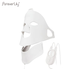Silicone LED Facial Mask 7 Colors Photon Beauty Face Neck Care Mask Skin Whitening Skin Rejuvenation mascara faciales led