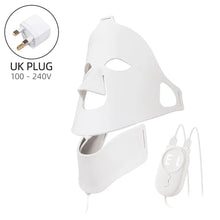 Silicone LED Facial Mask 7 Colors Photon Beauty Face Neck Care Mask Skin Whitening Skin Rejuvenation mascara faciales led